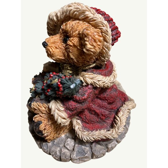 Boyds Bears & Friends Santa Bear Figurine 1993 Christmas Edition - Picture 7 of 14